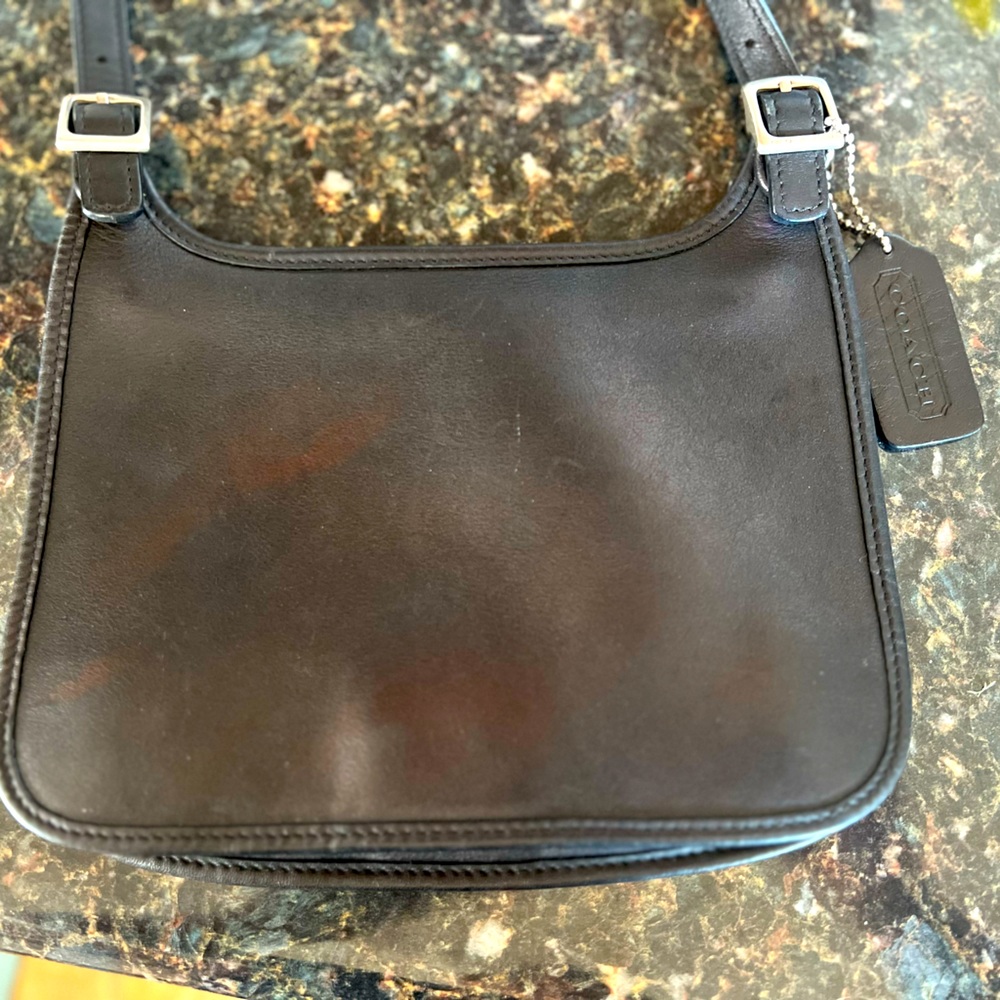 Black Vintage coach crossbody